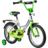 Детский велосипед NOVATRACK VECTOR 16” серебристый 2022 163VECTOR.SL22