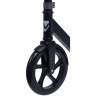 Городской самокат NOVATRACK POLIS 230 PRO RUBBER серебряный 230.POLIS.SL20