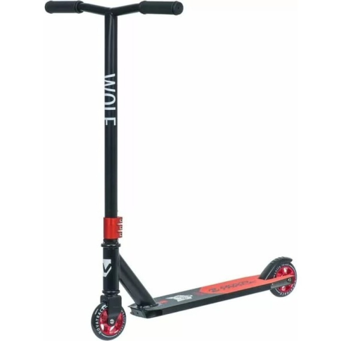 Трюковый самокат NOVATRACK WOLF 100 Alloy 100A.WOLF.BRD20